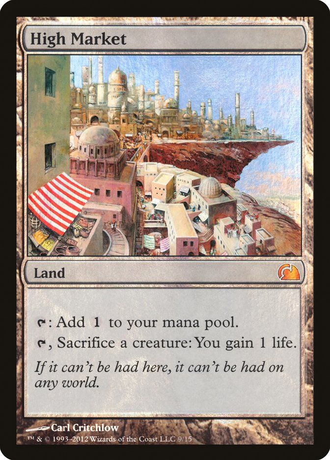 High Market [From the Vault: Realms] Magic: The Gathering