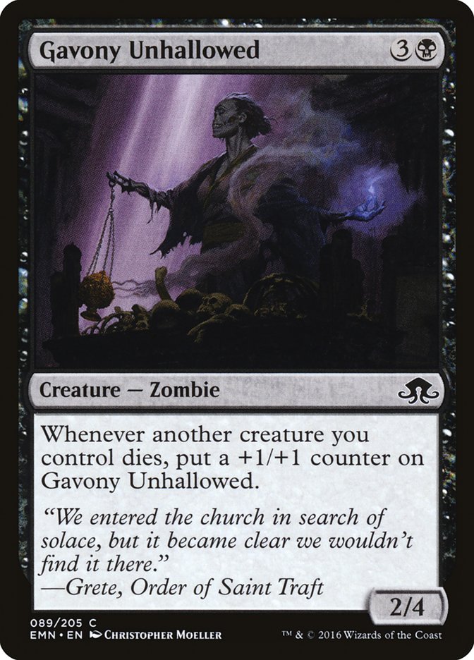 Gavony Unhallowed [Eldritch Moon] Magic: The Gathering