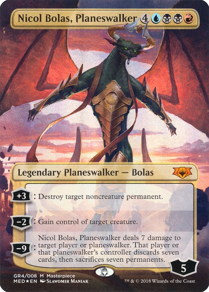 Nicol Bolas, Planeswalker [Mythic Edition] Magic: The Gathering