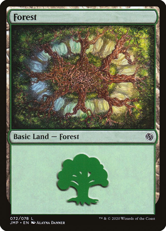 Forest (72) [Jumpstart] Magic: The Gathering