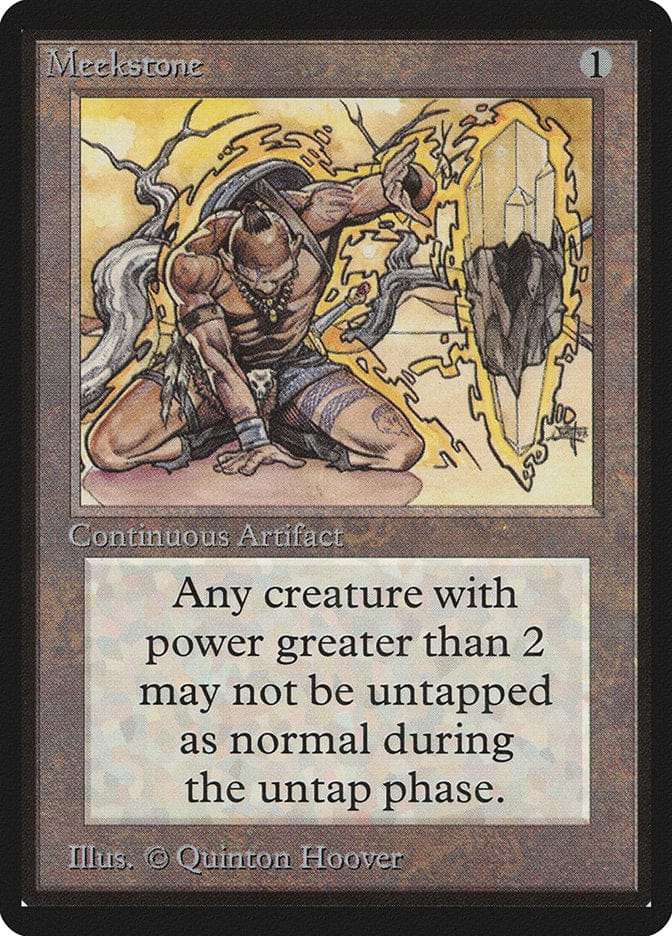 Meekstone [Beta Edition] Magic: The Gathering