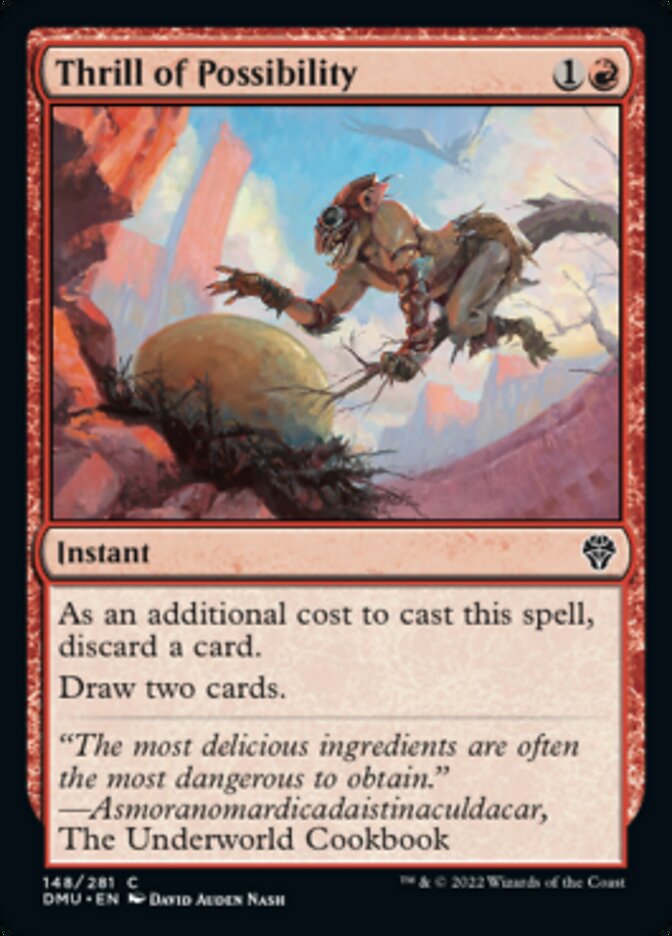 Thrill of Possibility [Dominaria United] Magic: The Gathering