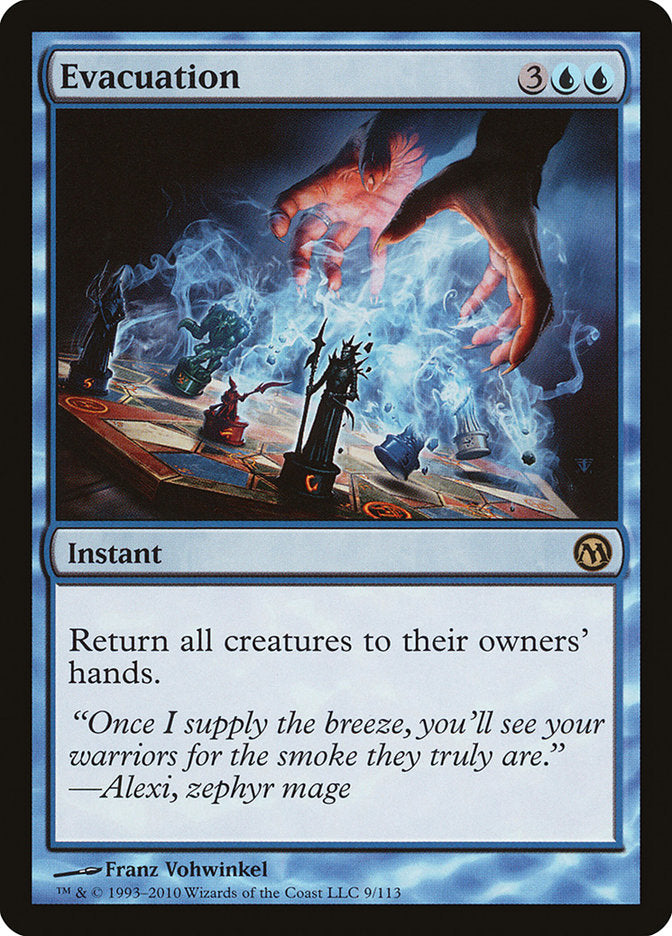 Evacuation [Duels of the Planeswalkers] Magic: The Gathering