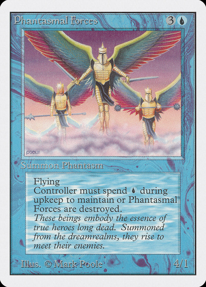 Phantasmal Forces [Unlimited Edition] Magic: The Gathering