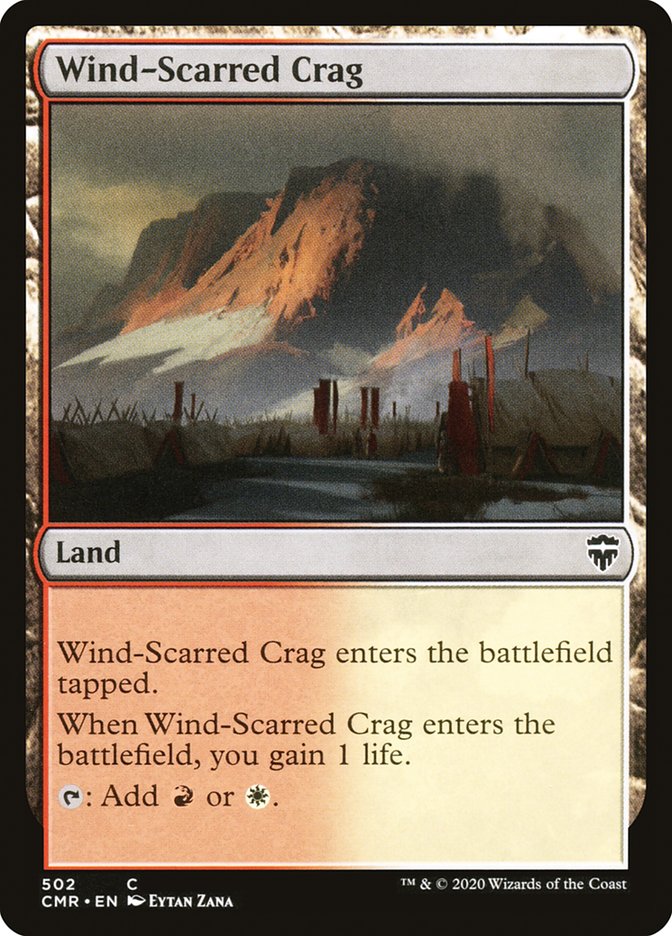 Wind-Scarred Crag [Commander Legends] Magic: The Gathering