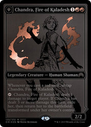 Chandra, Fire of Kaladesh // Chandra, Roaring Flame [San Diego Comic-Con 2015] Magic: The Gathering