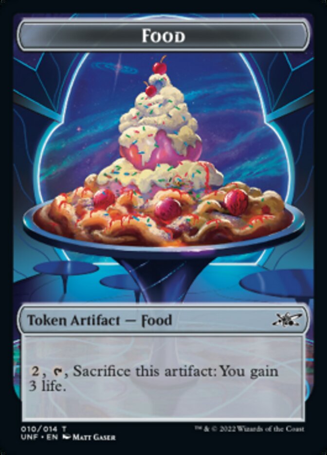 Food (010) Token [Unfinity Tokens] Magic: The Gathering
