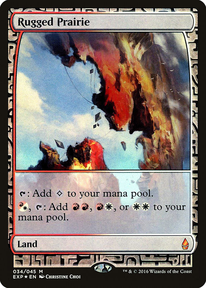 Rugged Prairie [Zendikar Expeditions] Magic: The Gathering