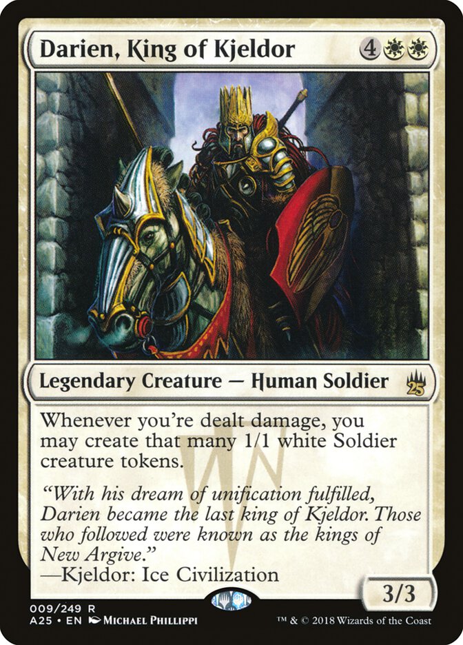 Darien, King of Kjeldor [Masters 25] Magic: The Gathering