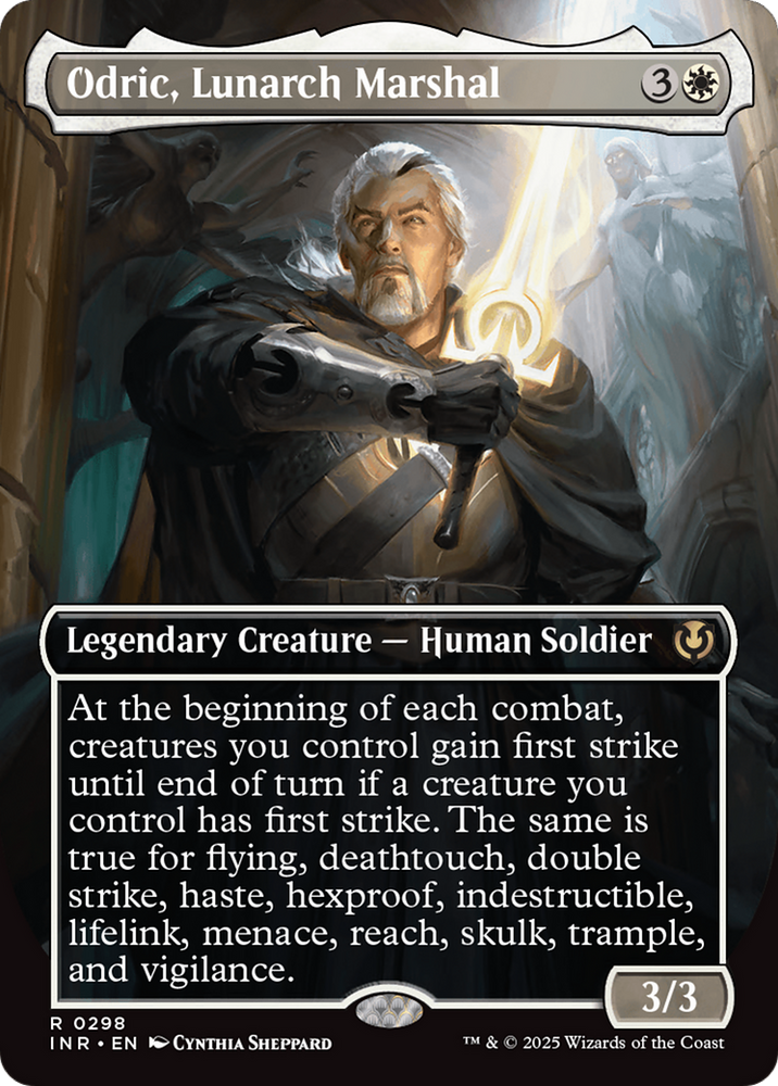 Odric, Lunarch Marshal (Borderless) [Innistrad Remastered] Magic: The Gathering