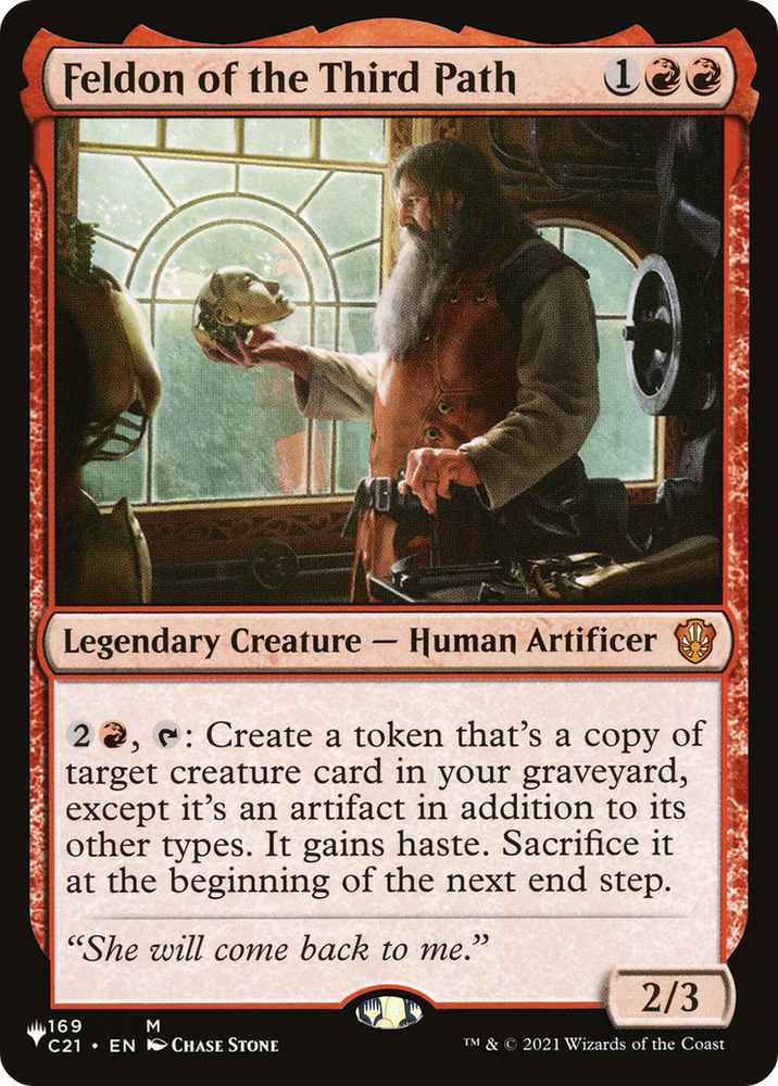 Feldon of the Third Path [The List] Magic: The Gathering
