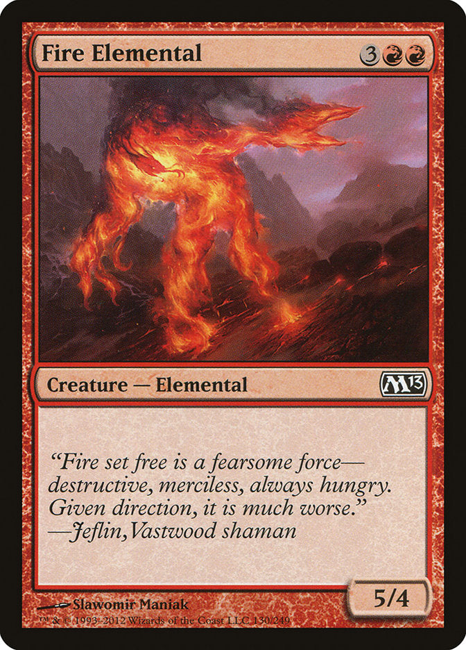 Fire Elemental [Magic 2013] Magic: The Gathering