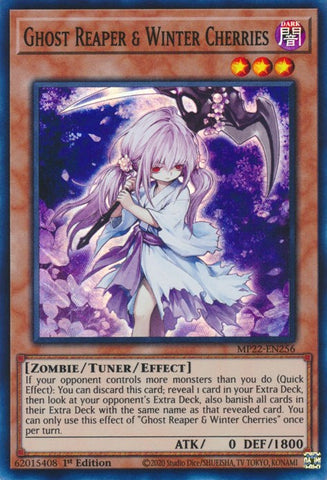 Ghost Reaper & Winter Cherries [MP22-EN256] Super Rare - Yugioh Cards For Your TCG Needs!