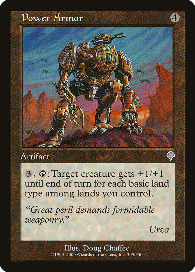 Power Armor [Invasion] Magic: The Gathering