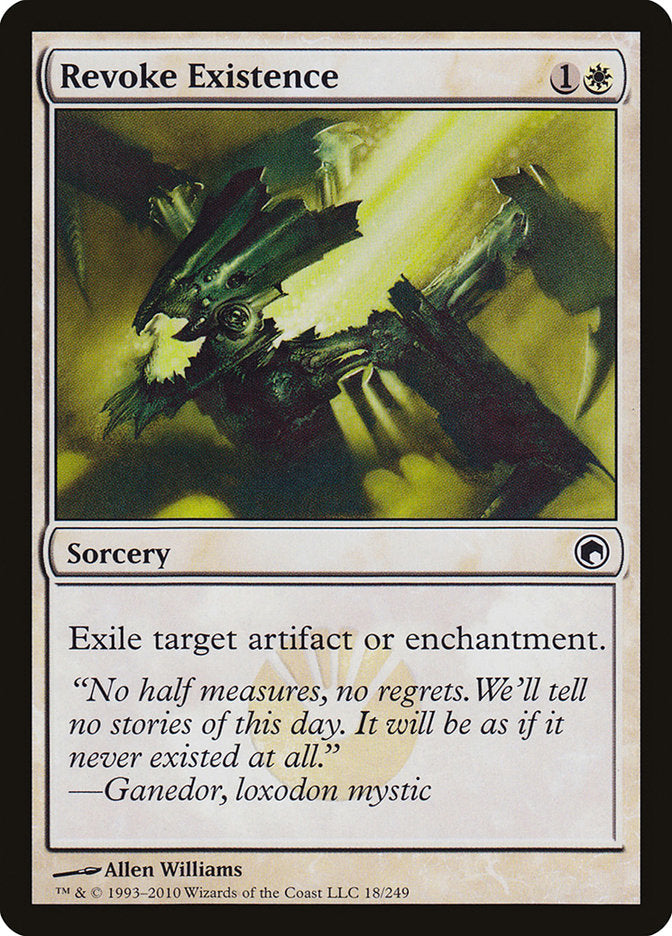 Revoke Existence [Scars of Mirrodin] Magic: The Gathering