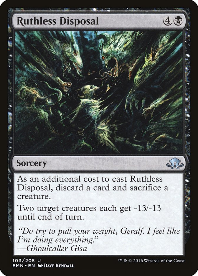 Ruthless Disposal [Eldritch Moon] Magic: The Gathering