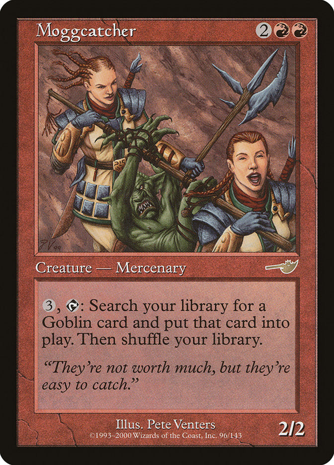 Moggcatcher [Nemesis] Magic: The Gathering