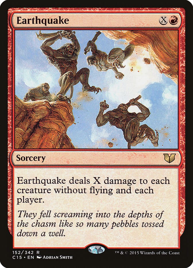 Earthquake [Commander 2015] Magic: The Gathering