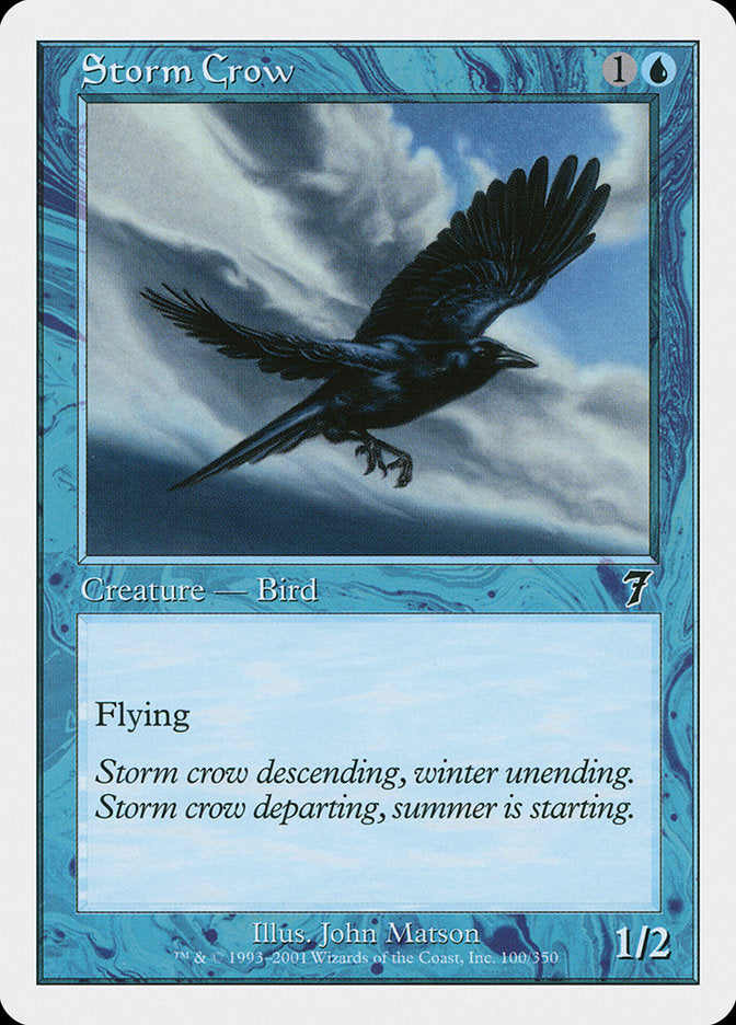 Storm Crow [Seventh Edition] Magic: The Gathering