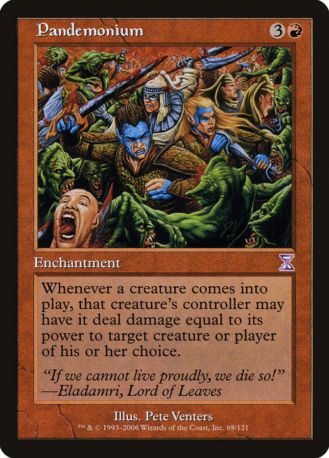 Pandemonium [Time Spiral Timeshifted] Magic: The Gathering