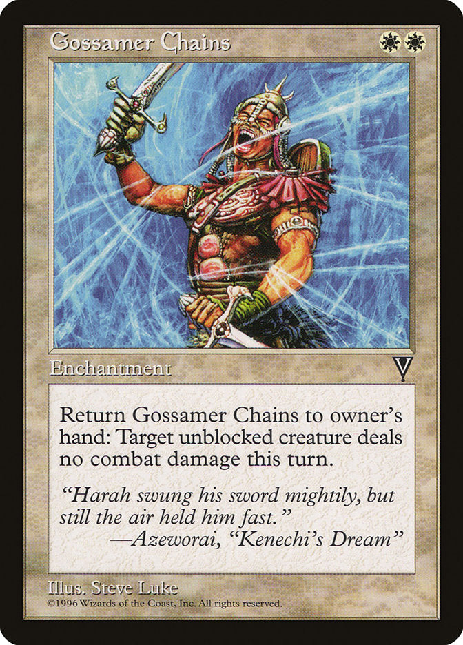 Gossamer Chains [Visions] Magic: The Gathering
