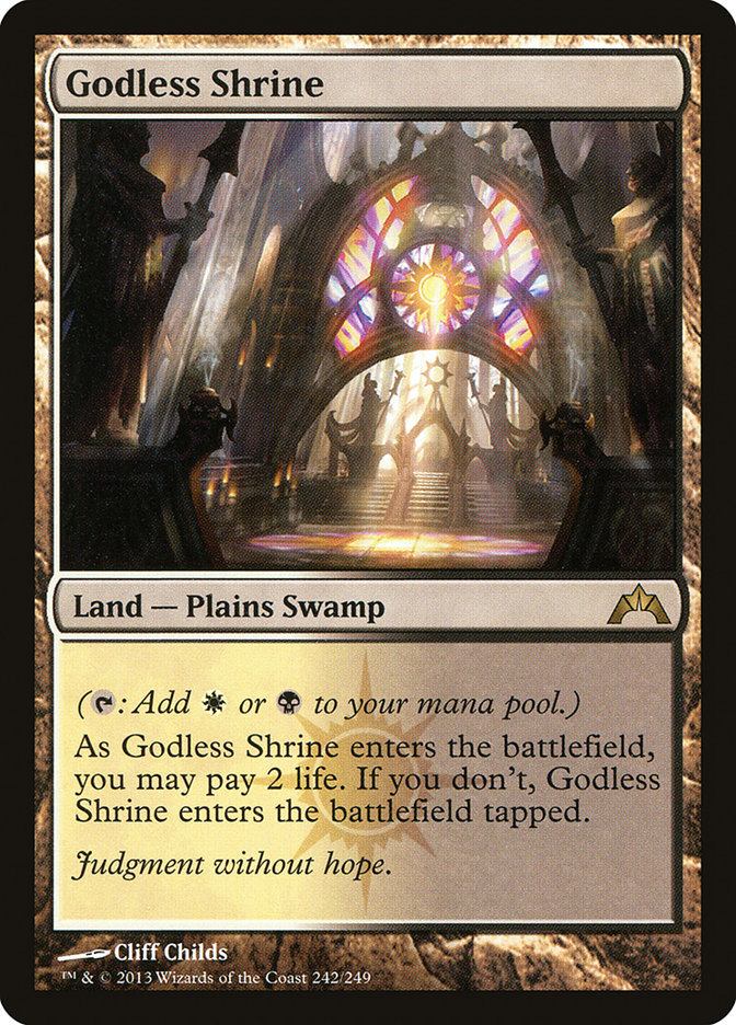 Godless Shrine [Gatecrash] Magic: The Gathering