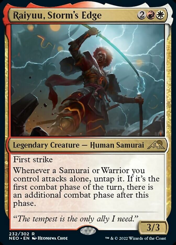 Raiyuu, Storm's Edge [Kamigawa: Neon Dynasty] Magic: The Gathering