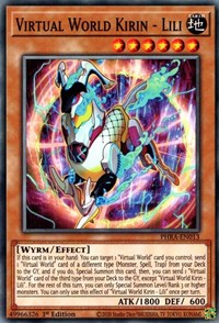 Virtual World Kirin - Lili [PHRA-EN013] Common Yu-Gi-Oh!