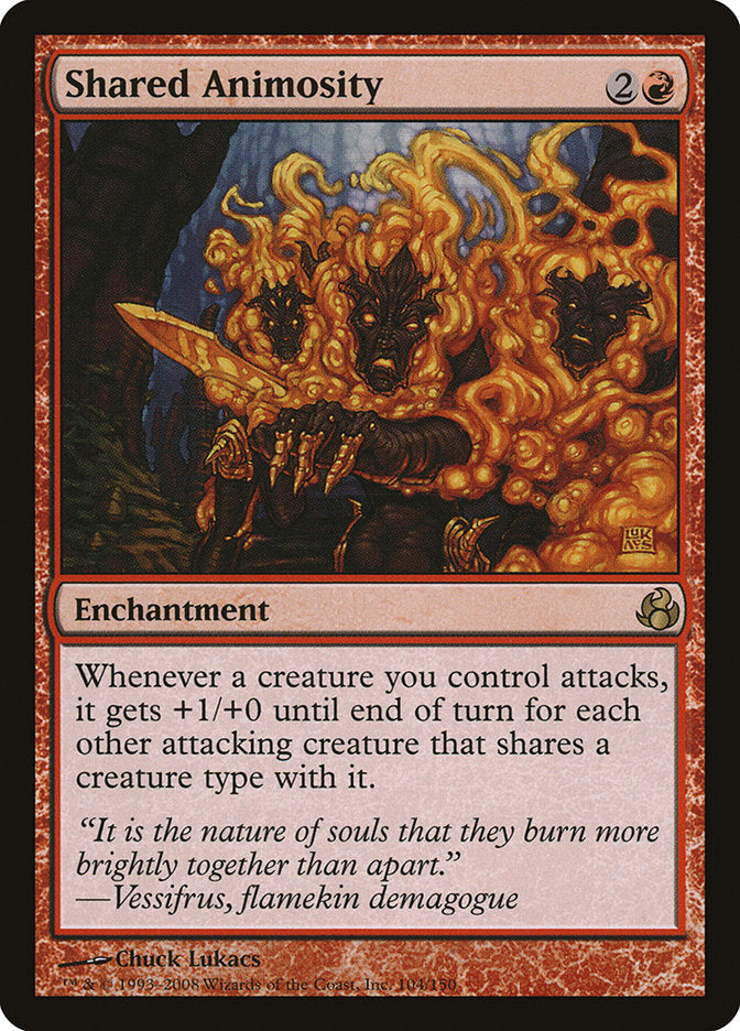 Shared Animosity [Morningtide] Magic: The Gathering