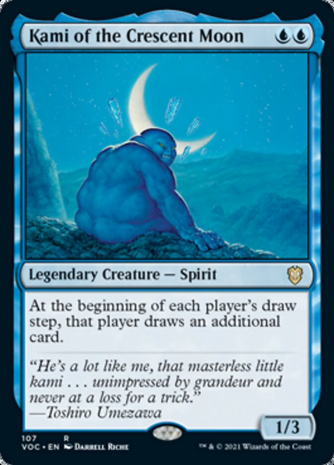 Kami of the Crescent Moon [Innistrad: Crimson Vow Commander] Magic: The Gathering