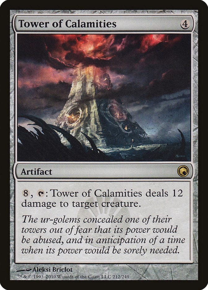Tower of Calamities [Scars of Mirrodin] Magic: The Gathering