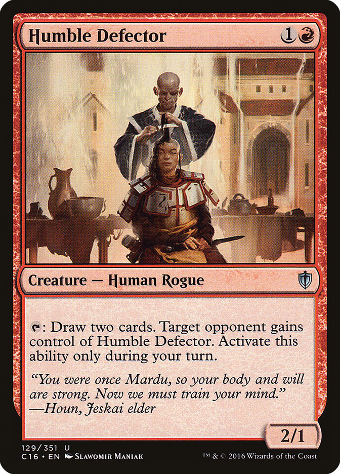 Humble Defector [Commander 2016] Magic: The Gathering