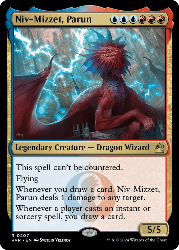 Niv-Mizzet, Parun [Ravnica Remastered] Magic: The Gathering