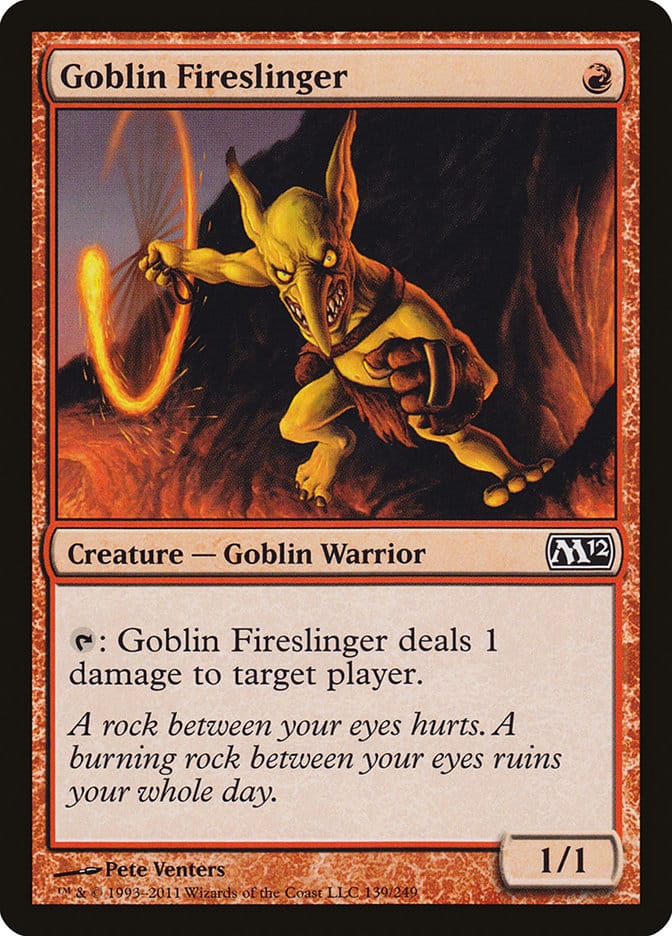 Goblin Fireslinger [Magic 2012] Magic: The Gathering