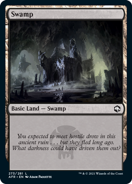 Swamp (273) [Dungeons & Dragons: Adventures in the Forgotten Realms] Magic: The Gathering