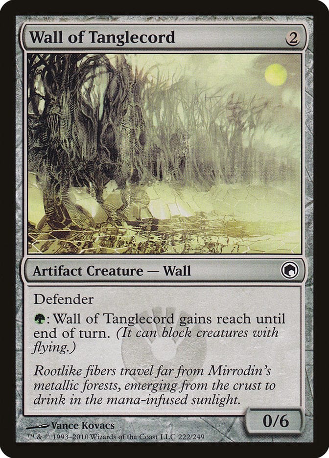 Wall of Tanglecord [Scars of Mirrodin] Magic: The Gathering