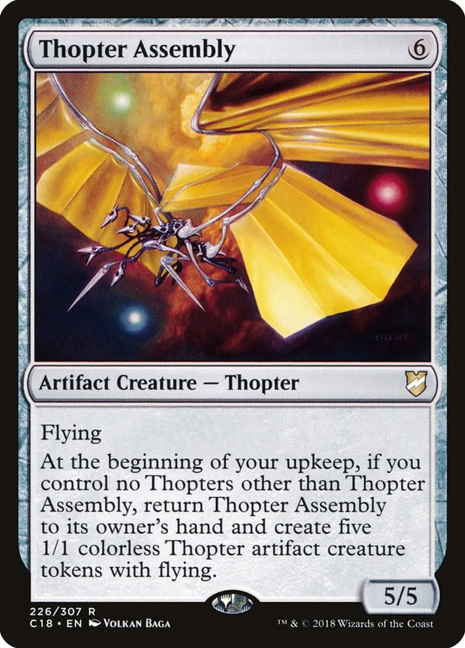 Thopter Assembly [Commander 2018] Magic: The Gathering