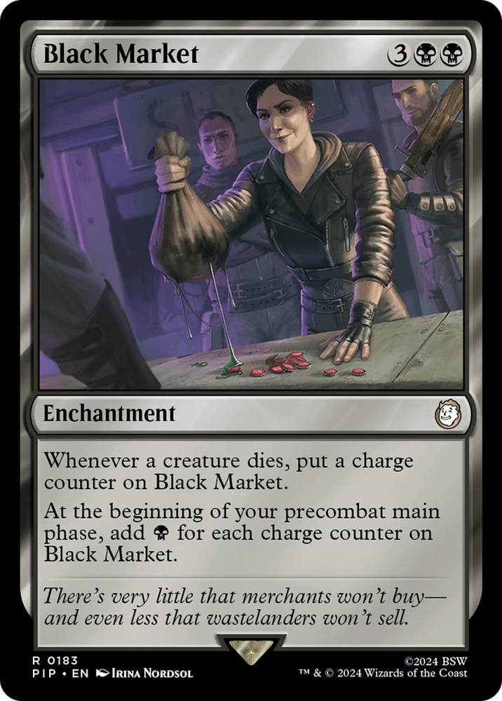 Black Market [Fallout] Magic: The Gathering
