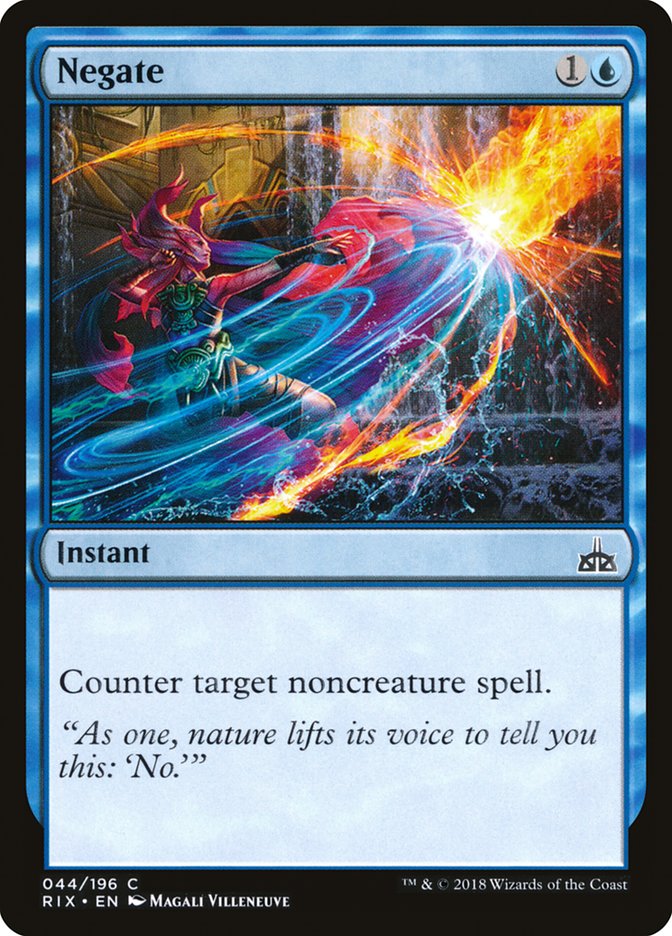 Negate [Rivals of Ixalan] Magic: The Gathering