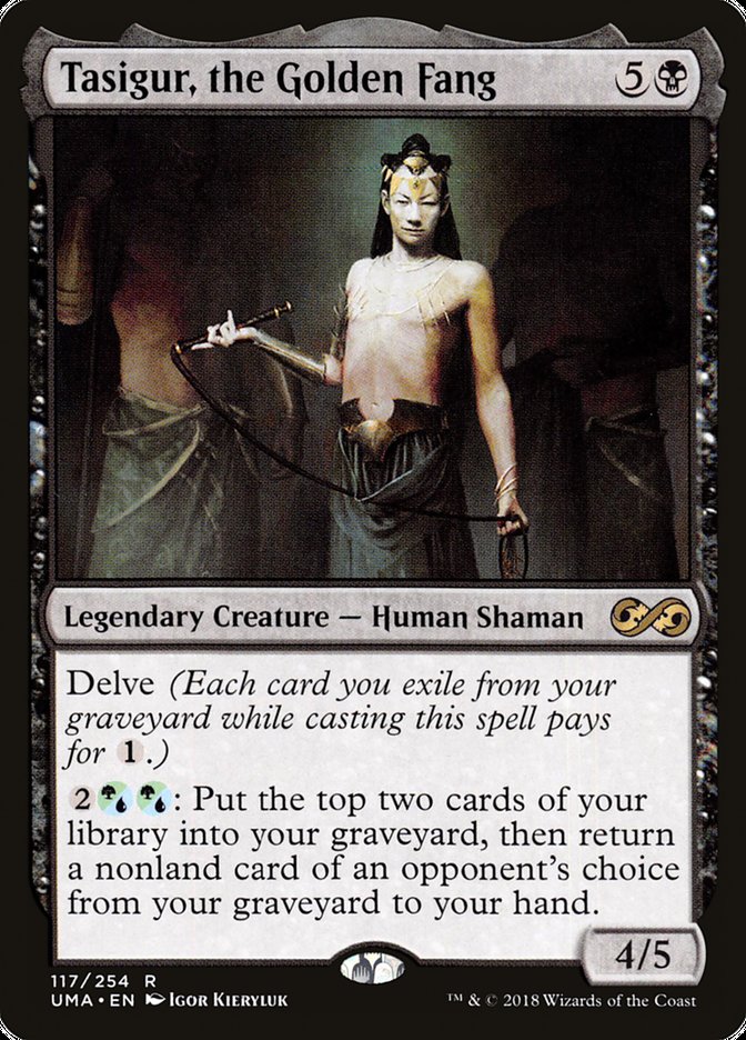 Tasigur, the Golden Fang [Ultimate Masters] Magic: The Gathering