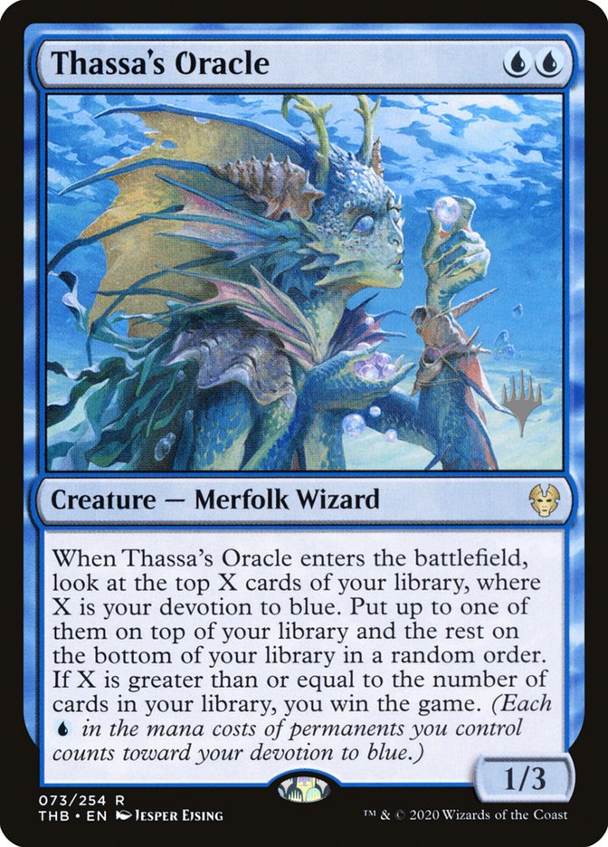Thassa's Oracle (Promo Pack) [Theros Beyond Death Promos] Magic: The Gathering