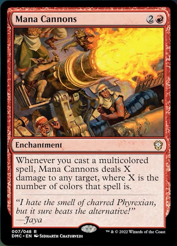 Mana Cannons [Dominaria United Commander] Magic: The Gathering