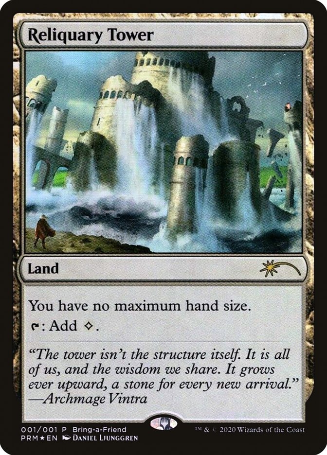 Reliquary Tower (Bring-a-Friend) [Love Your LGS 2020] Magic: The Gathering