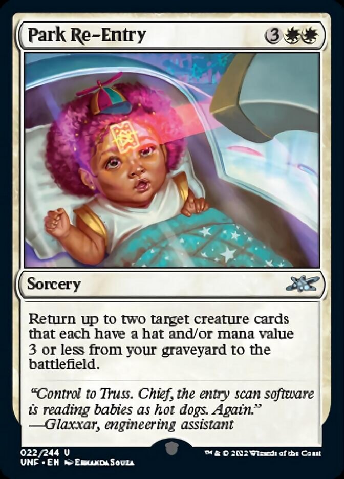 Park Re-Entry [Unfinity] Magic: The Gathering
