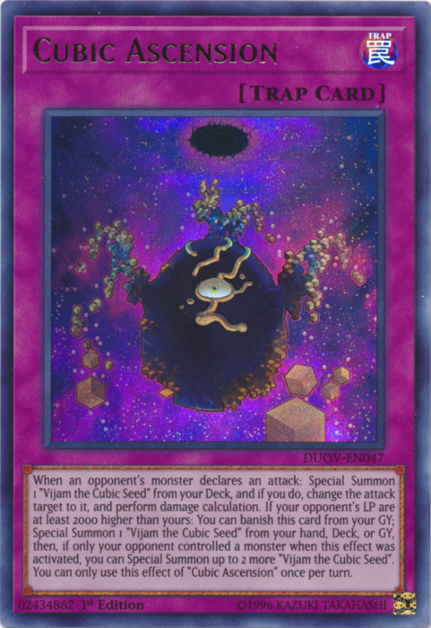 Cubic Ascension [DUOV-EN047] Ultra Rare - Yugioh Cards For Your TCG Needs!