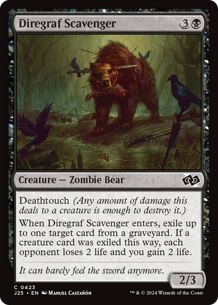 Diregraf Scavenger [Foundations Jumpstart] Magic: The Gathering
