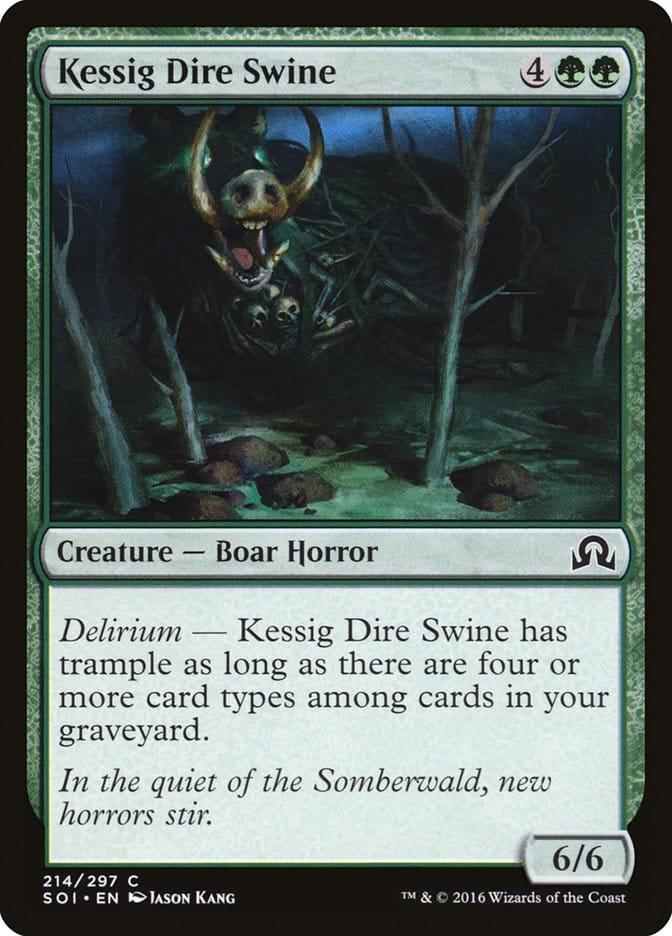 Kessig Dire Swine [Shadows over Innistrad] Magic: The Gathering