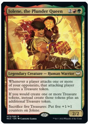 Jolene, the Plunder Queen (Promo Pack) [Streets of New Capenna Commander Promos] Magic: The Gathering