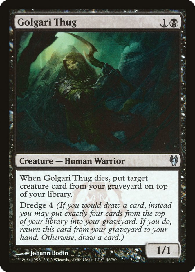 Golgari Thug [Duel Decks: Izzet vs. Golgari] Magic: The Gathering