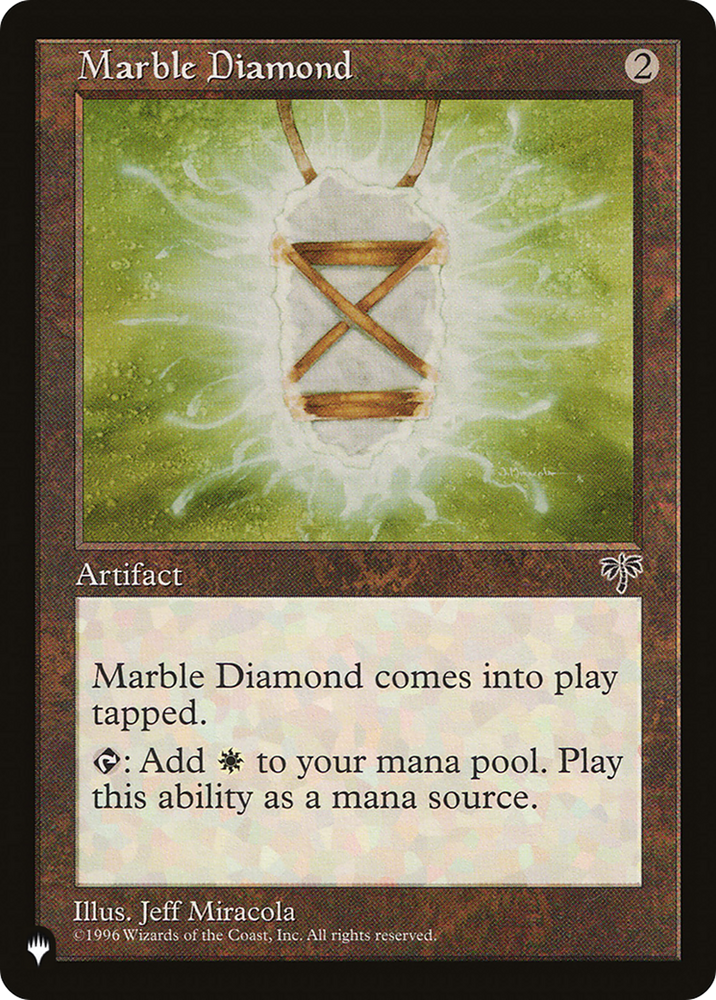 Marble Diamond [Secret Lair: Angels] Magic: The Gathering